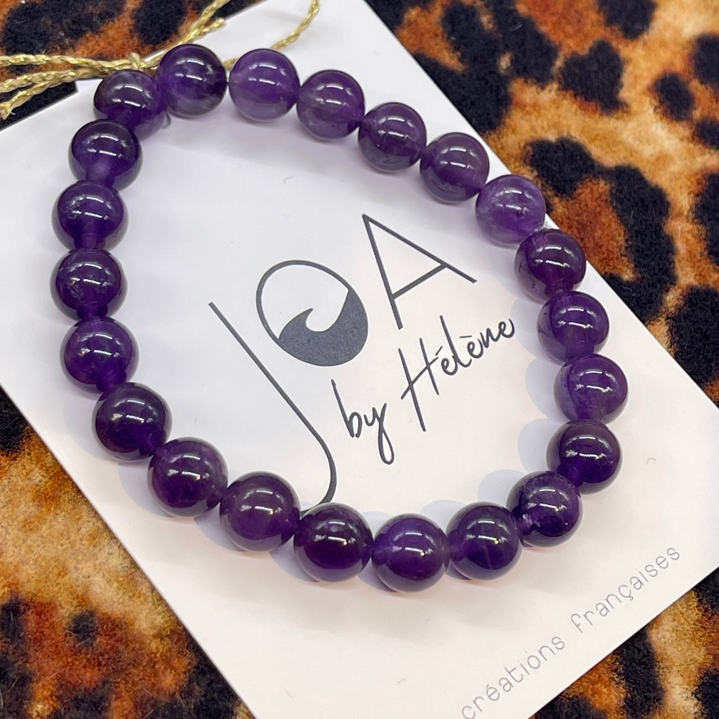 Bracelet Améthyste "Le bien-être"