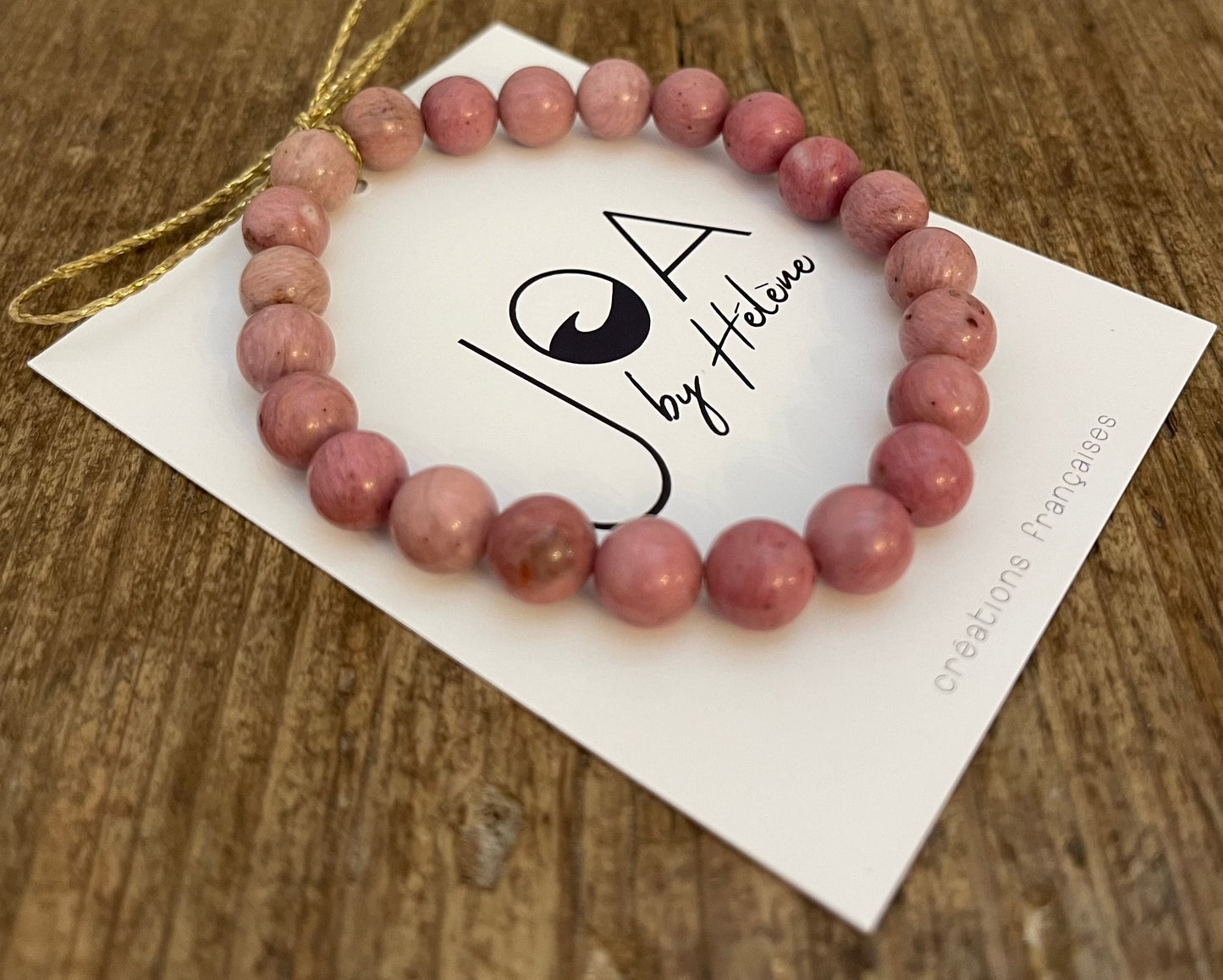 Bracelet Rhodonite "L'Equilibre"