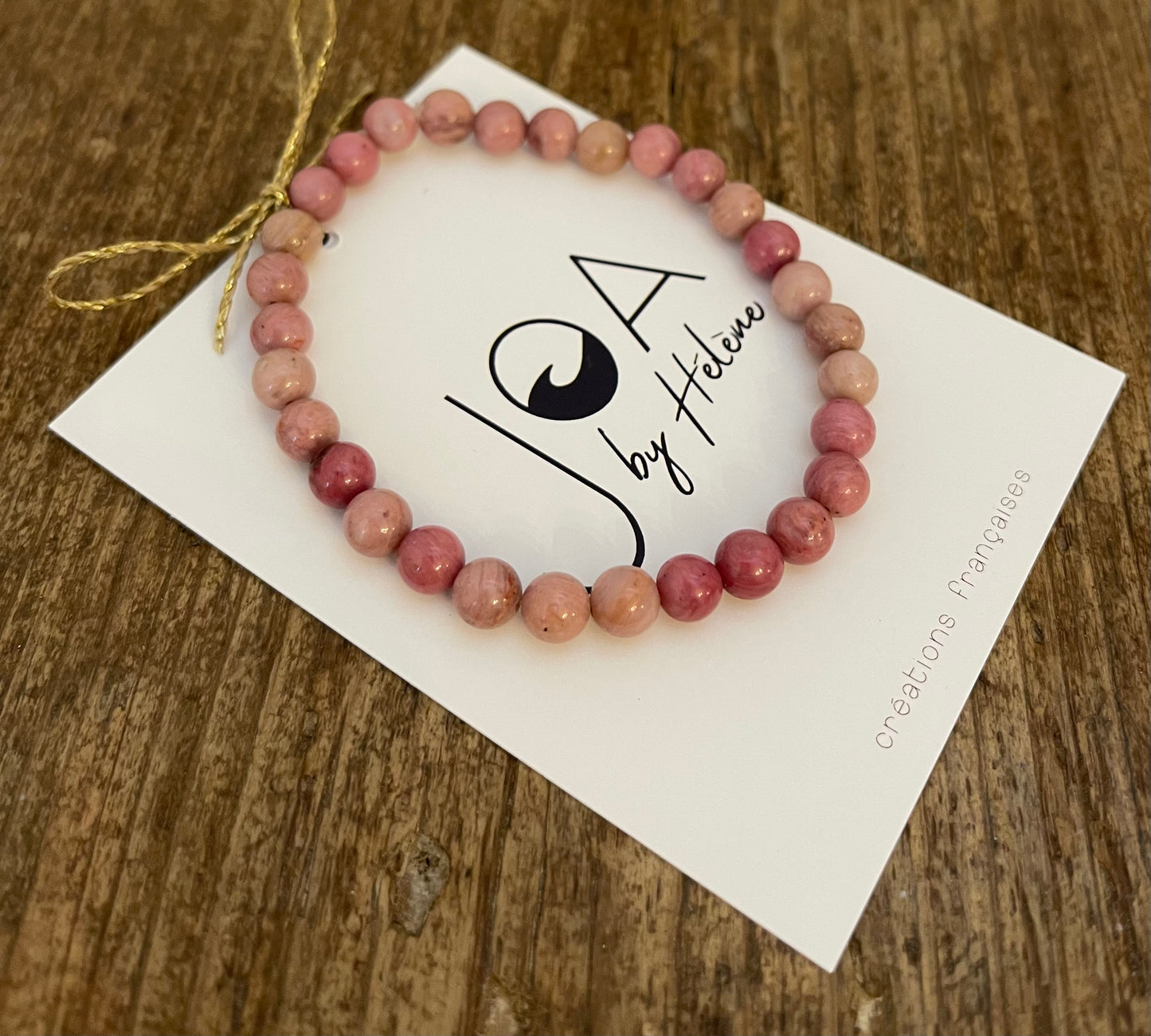 Bracelet Rhodonite "L'Equilibre"