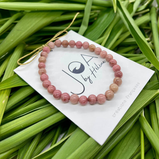 Bracelet Rhodonite "L'Equilibre"