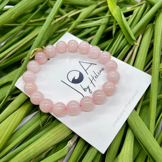 Bracelet Quartz Rose "L'Amour"