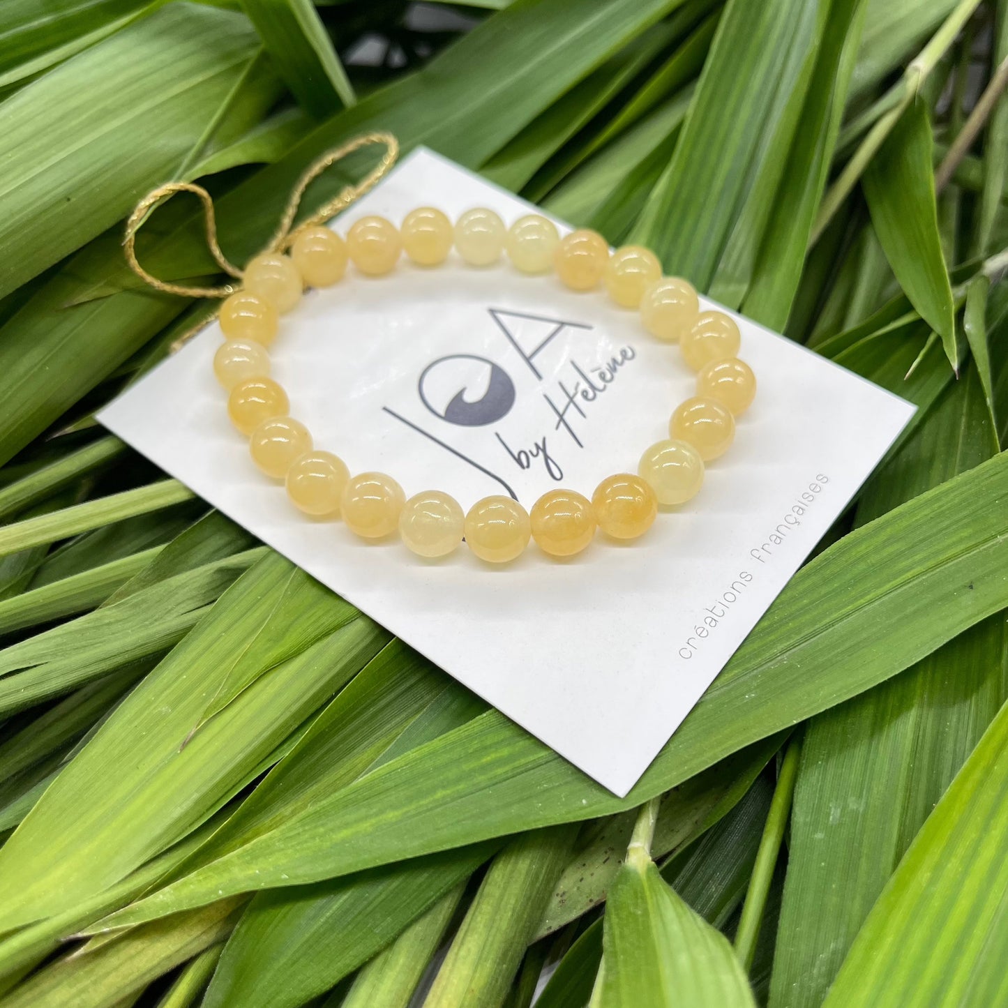 Bracelet Aventurine Jaune " La Vitalité"