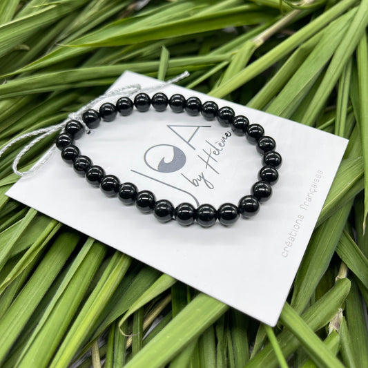 Bracelet Tourmaline  Noire" La Protection"