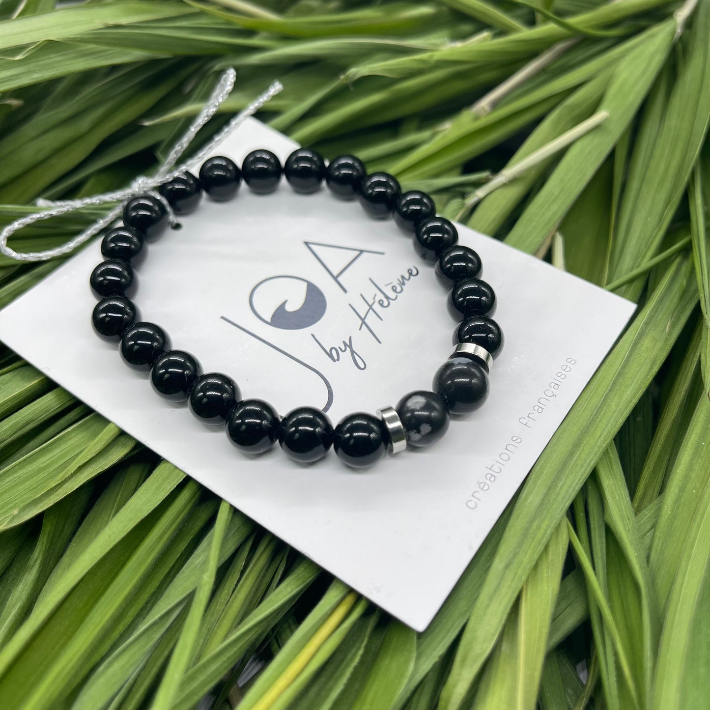 Bracelet Obsidienne Noire" La Protection"