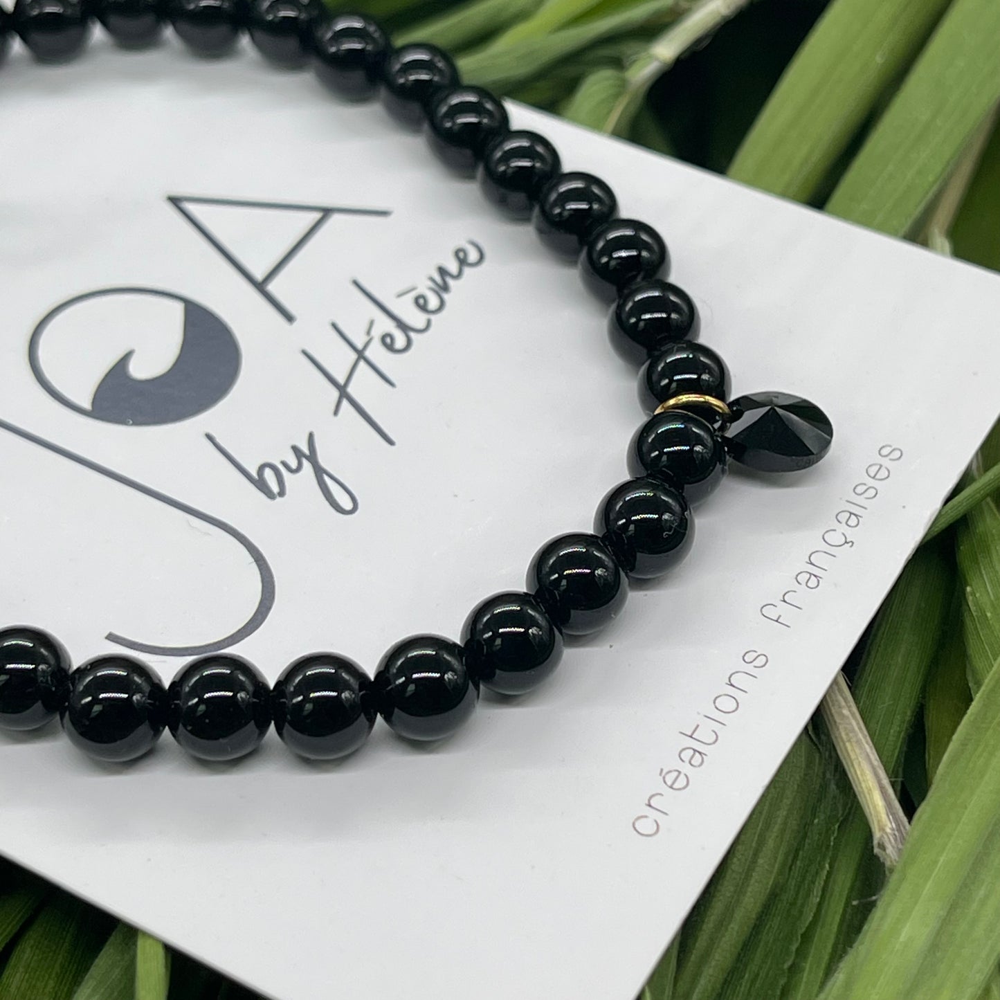 Bracelet Obsidienne Noire" La Protection"