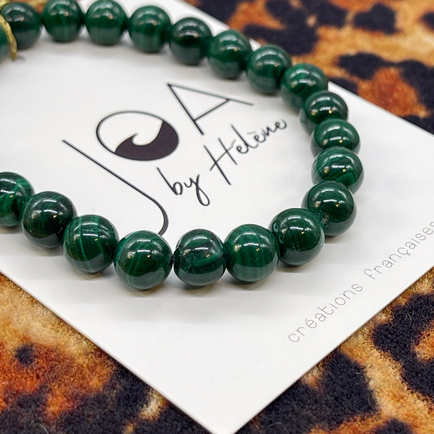 Bracelet Malachite "La puissance"