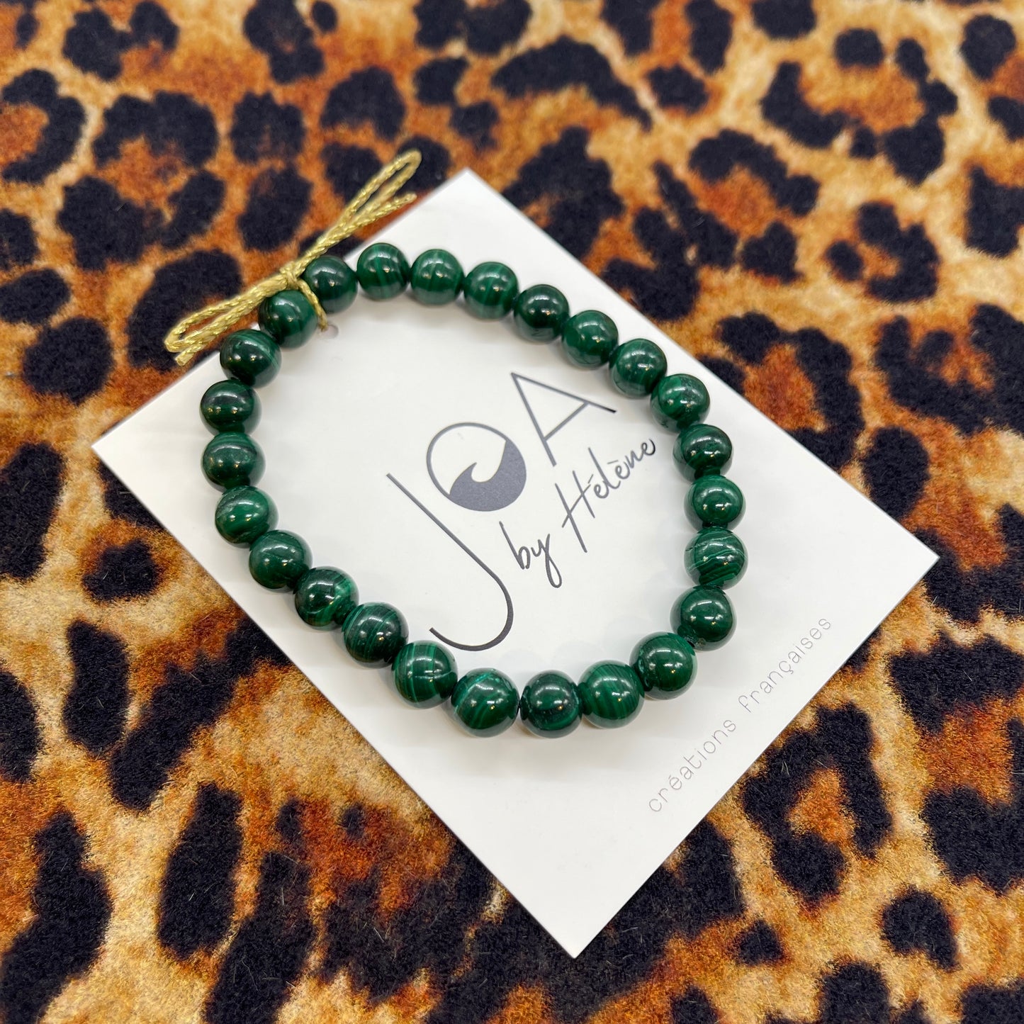 Bracelet Malachite "La puissance"