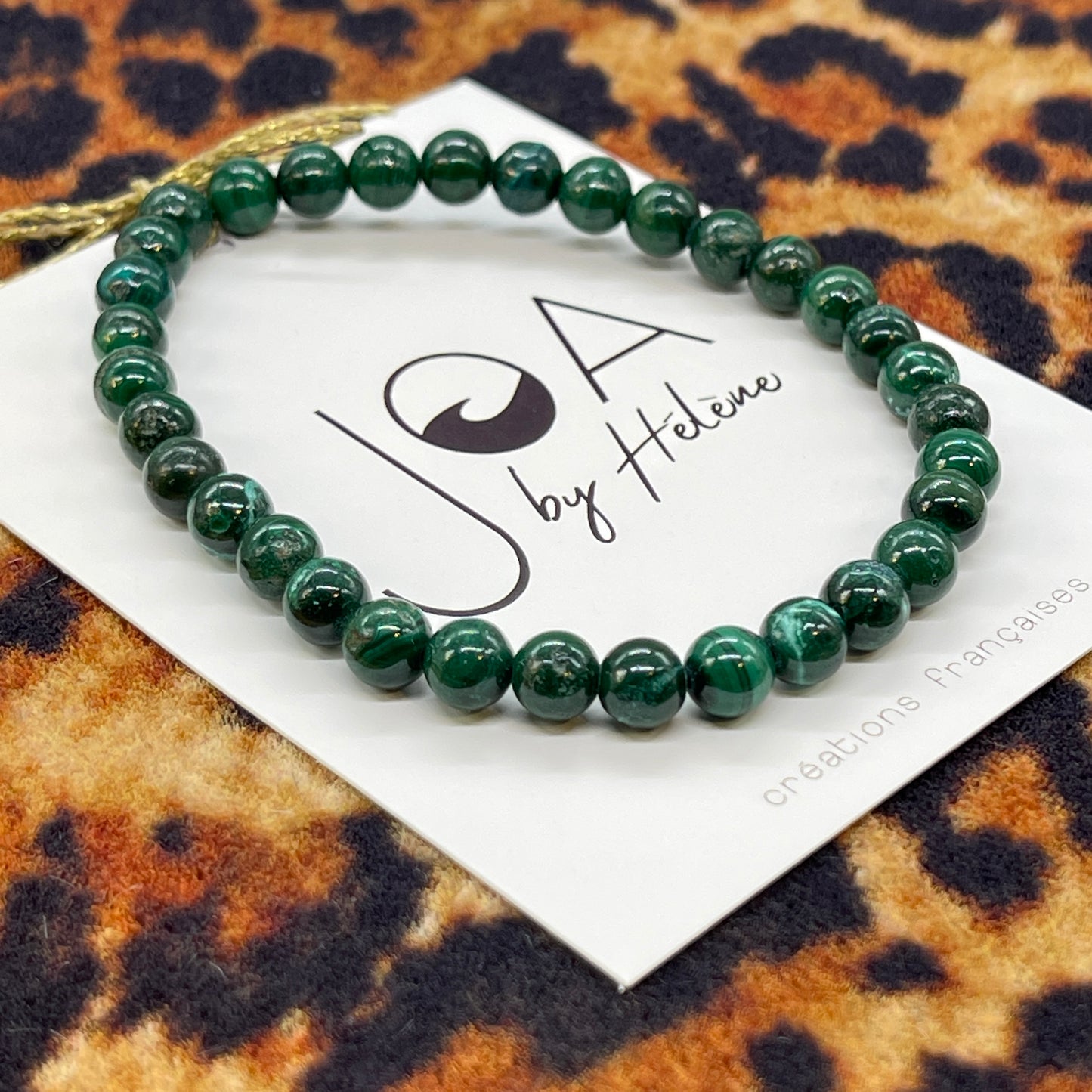 Bracelet Malachite "La puissance"