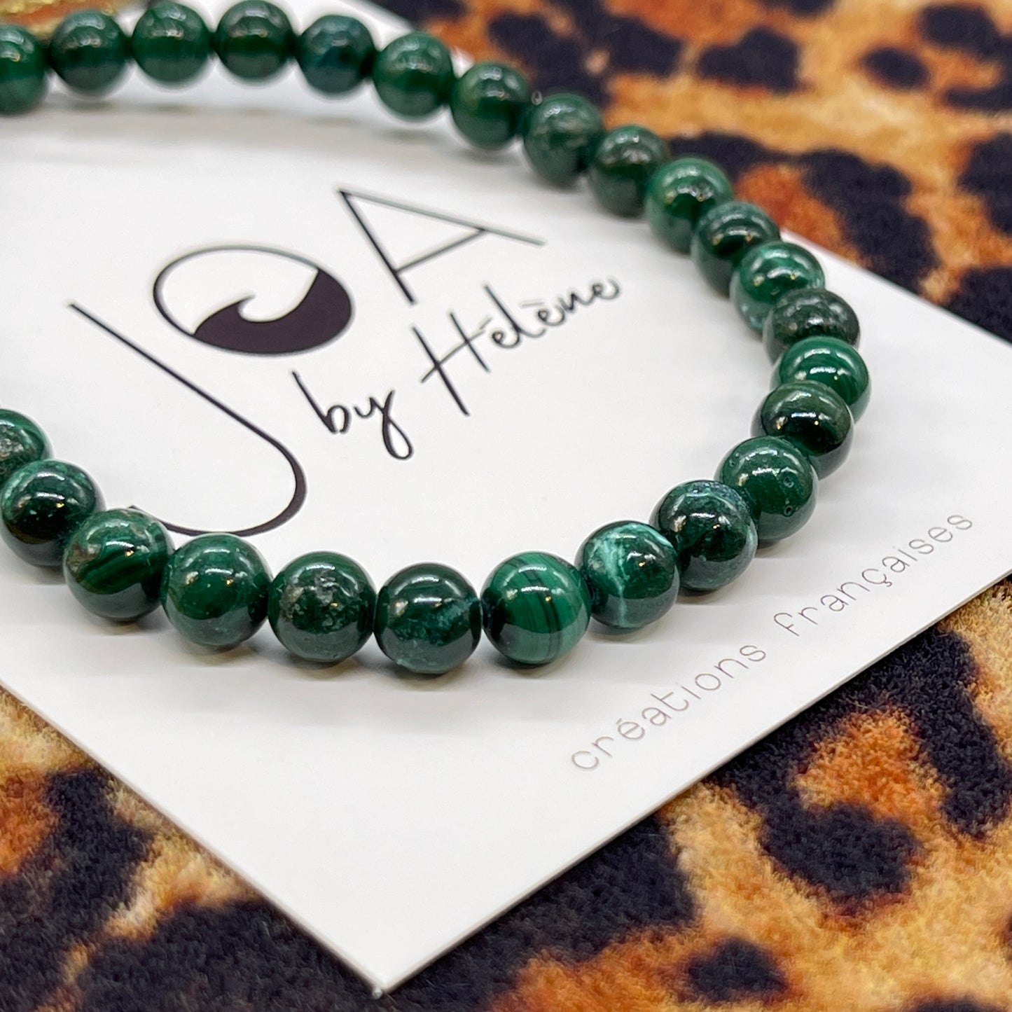 Bracelet Malachite "La puissance"