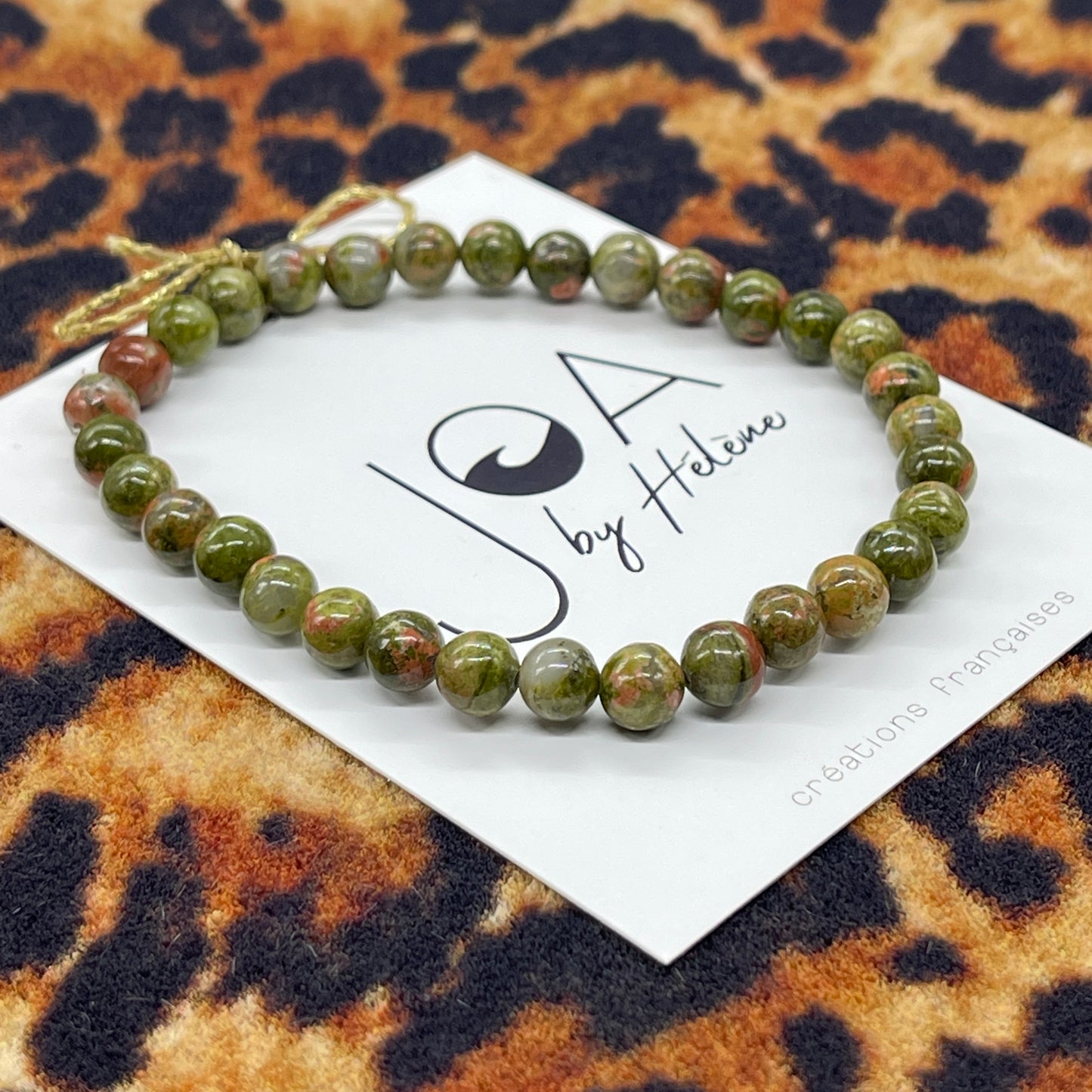 Bracelet Unakite "L'harmonie"