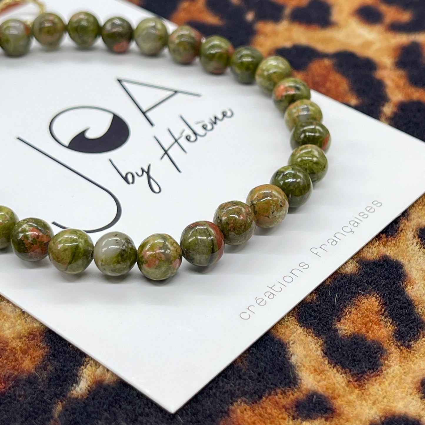 Bracelet Unakite "L'harmonie"